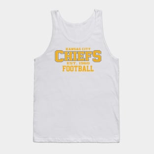 Vintage KSCT Chiefs Football Tank Top